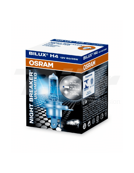 Lampara OSRAM H4 Night Breaker Unlimited