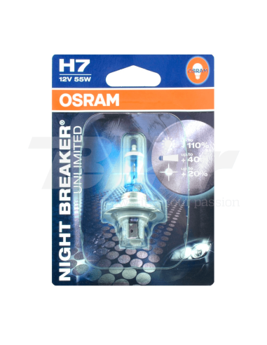 Lampara OSRAM H7 Night Breaker Unlimited