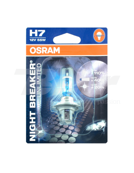 Lampara OSRAM H7 Night Breaker Unlimited