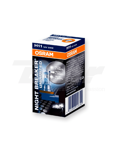 Lampara OSRAM H11 Night Breaker Unlimited