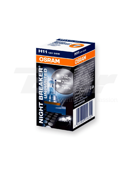 Lampara OSRAM H11 Night Breaker Unlimited