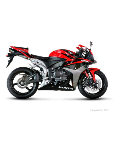 ESCAPE AKRAPOVIC HONDA CBR 600 RR 07-08