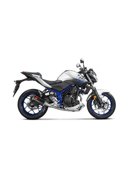 ESCAPE AKRAPOVIC YAMAHA MT-03 16-18