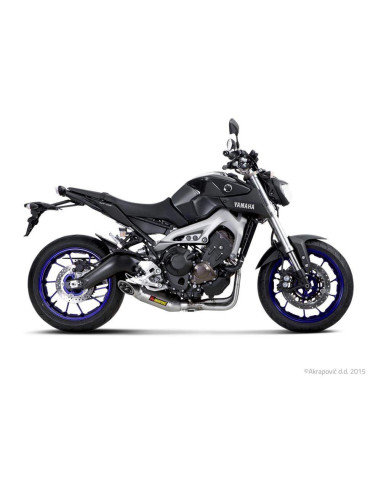 ESCAPE AKRAPOVIC YAMAHA MT-09 14-16