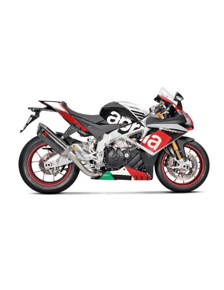 ESCAPE AKRAPOVIC APRILIA RSV4 17-18