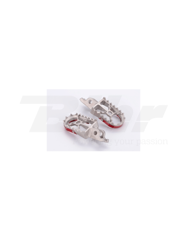 Estriberas Off Road gris/roja Honda