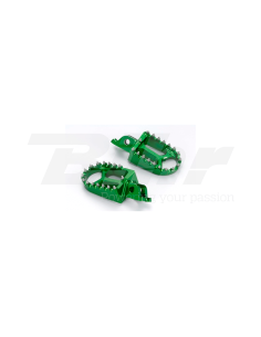 Estriberas Off Road verde Kawasaki