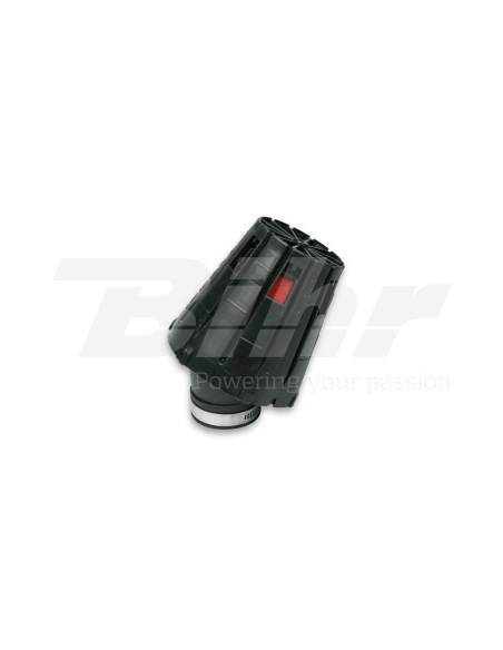 Filtro de potencia Malossi E5 Ø38MM PHVA/PHBN con tapa negra 04 7593.C0