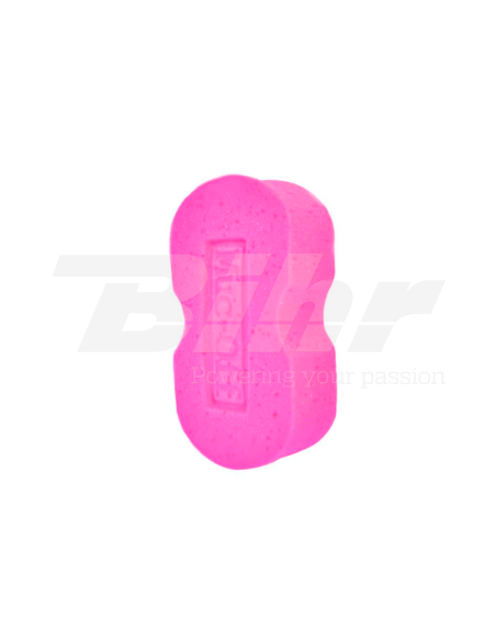 Esponja microcelular de limpieza Muc-Off Expanding Pink Sponge