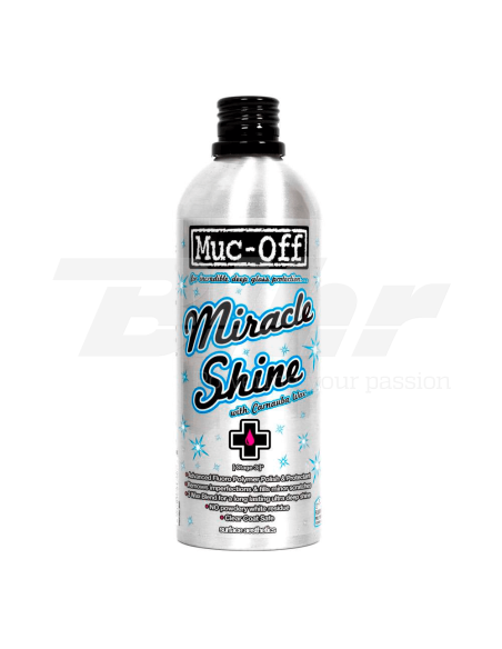 Pulimento cera de carnauba Muc-Off Miracle Shine Motorcycle Polish Bote 500ml