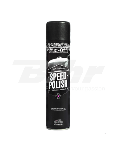 Pulimento cera de carnauba Muc-Off Motorcycle Speed Polish Spray 400ml