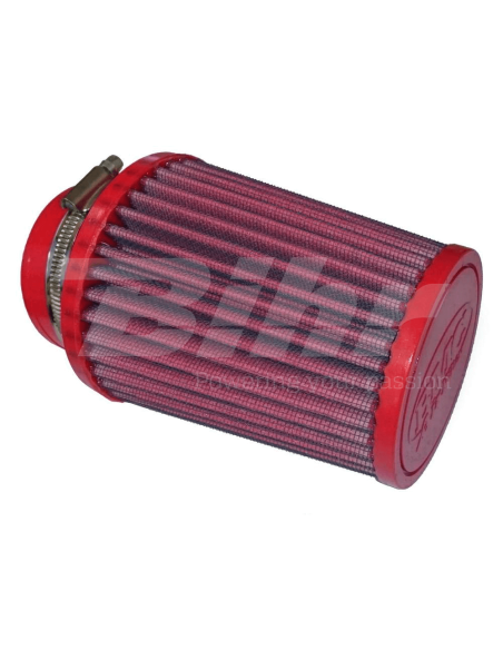 Filtro de aire BMC universal cónico Ø65mm x 128mm
