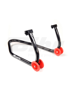 Kit caballete paddock univ. delantero + soportes pivotantes horquilla