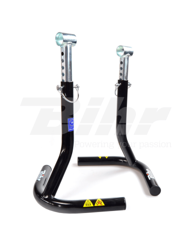 Caballete candelabros traseros gemelos Bihr al reposapie