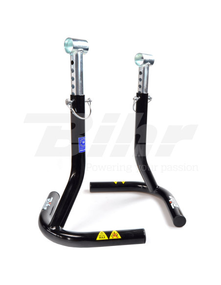 Caballete candelabros traseros gemelos Bihr al reposapie