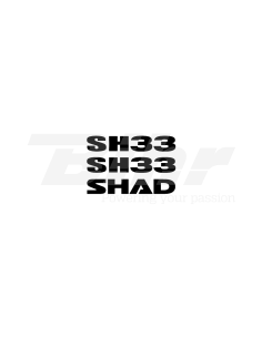 SET SIDE STICKERS BLACK SH33