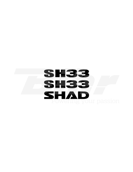 SET SIDE STICKERS BLACK SH33