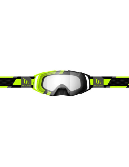 GAFA MX EVO STRIPES NEGRO/AMARILLO FLUOR
