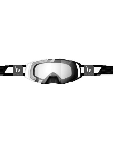 GAFA MX EVO STRIPES NEGRO/BLANCO