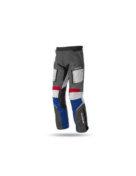 PANTALON SD-PT3 INVIERNO TOURING UNISEX GRIS/ROJO/AZUL (TALLAJE CORTO)