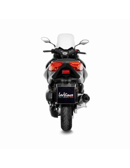 Escape de moto Leo vinci completo con silenciador para yamaha x-max 125 iron max 2017 al 2019