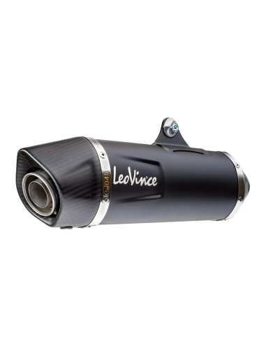 Escape de moto Leo vinci completo con silenciador para KYMCO super dink 125 2009 al 2016 con copa de carbono