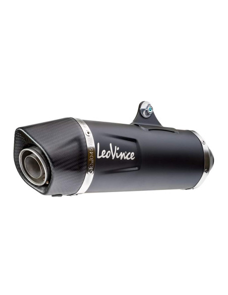 Escape de moto Leo vinci completo con silenciador para KYMCO super dink 125 2009 al 2016 con copa de carbono