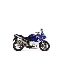 SILENCIOSO SBK para moto Marca LEO VICI SUZUKI GSX-F 650 2008 - 2015 LEOVINCE LV ONE EVO