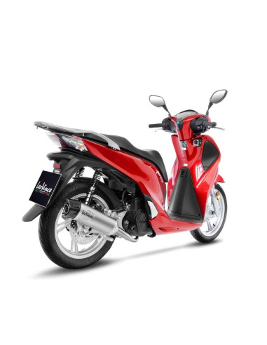 SILENCIOSO SBK para moto Marca LEO VICI HONDA SH 125i 2017 - 2019 LEOVINCE LV ONE EVO