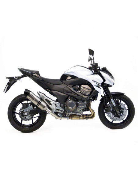 SILENCIOSO SBK para moto Marca LEO VICI KAWASAKI Z 800 E 2013 - 2016 LEOVINCE LV ONE EVO