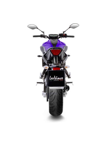 ESCAPE COMPLETO para moto Marca LEO VICI LV ONE EVO C/CATALIZADOR YAMAHA MT-07 17/18 E4