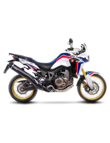 SILENCIOSO ESCAPE MOTO MARCA LEO VINCI NERO HONDA CRF 1000L AFRICA TWIN 2016 COPA CARB