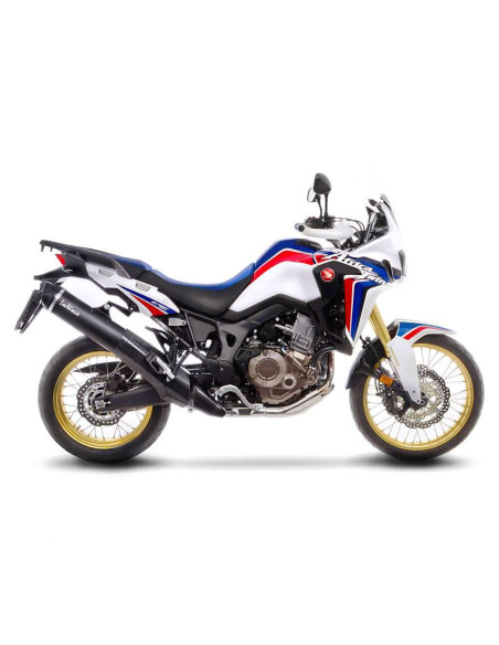 SILENCIOSO ESCAPE MOTO MARCA LEO VINCI NERO HONDA CRF 1000L AFRICA TWIN 2016 COPA CARB