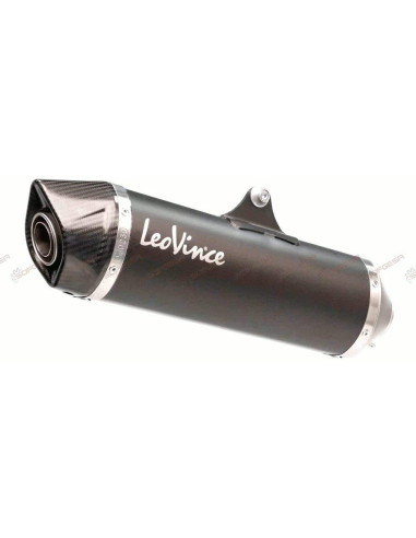 SILENCIOSO SBK ESCAPE MOTO MARCA LEO VINCI NERO YAMAHA X-MAX 250 INOX COPA CARB