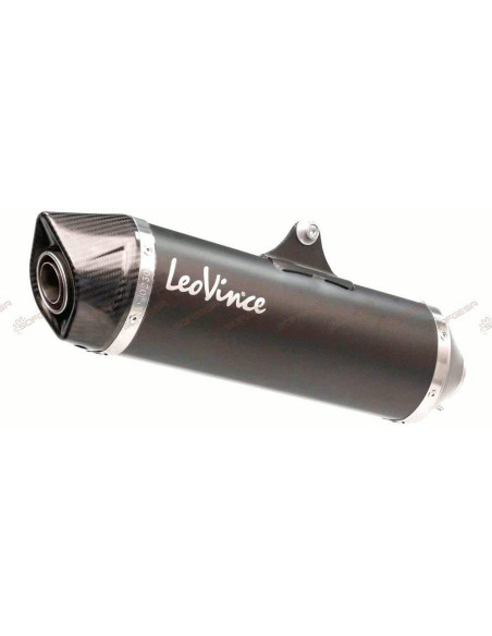 SILENCIOSO SBK ESCAPE MOTO MARCA LEO VINCI NERO YAMAHA X-MAX 250 INOX COPA CARB