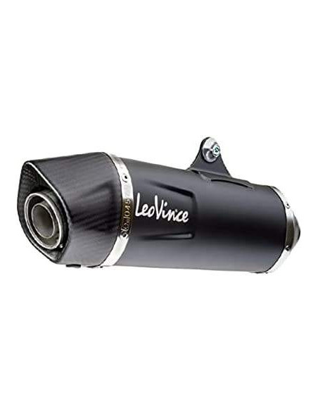 SILENCIOSO ESCAPE MOTO MARCA LEO VINCI NERO YAMAHA X-MAX 300/IRON MAX 17/19 E4
