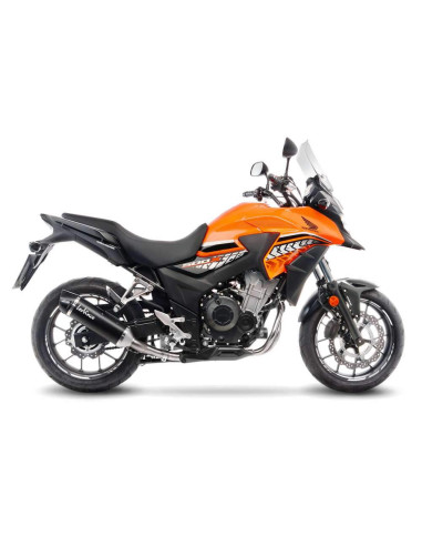 SILENCIOSO SBK ESCAPE MOTO MARCA LEOVINCIHONDA CB 500 X 2017 - 2018 LEOVINCE NERO