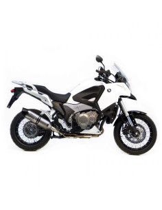 SILENCIOSO SBK ESCAPE MOTO MARCA LEOVINCI KAWASAKI Z 800 E 2013 - 2016 LEOVINCE NERO 2