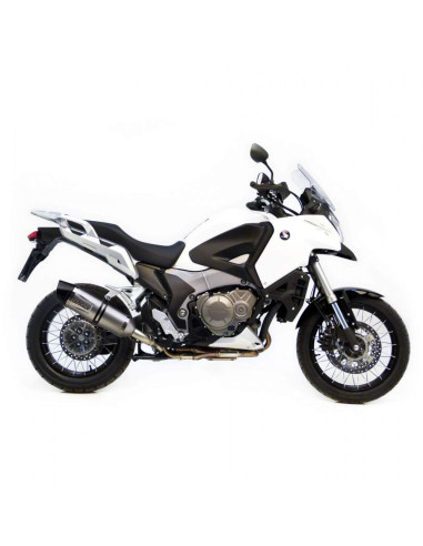 SILENCIOSO SBK ESCAPE MOTO MARCA LEOVINCI KAWASAKI Z 800 E 2013 - 2016 LEOVINCE NERO