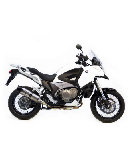 SILENCIOSO SBK ESCAPE MOTO MARCA LEOVINCI KAWASAKI Z 800 E 2013 - 2016 LEOVINCE NERO