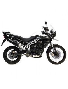 SILENCIOSO SBK ESCAPE MOTO MARCA LEOVINCI  TRIUMPH TIGER 800 XC/XCA/XCX/XR/XRX 2011 - 2016