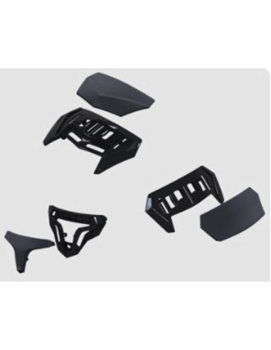KIT 3 VENTS ATOM GLOSS BLACK