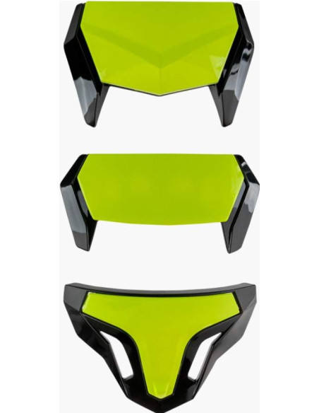 KIT 3 VENTS ATOM GLOSS FLUOR YELLOW
