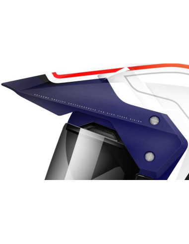 VISERA SYNCHRONY DUO SPORT VINTAGE BLANCO/AZUL/ROJO BRILLO