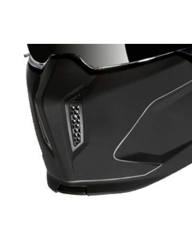 MENTONERA STREETFIGHTER SV SOLID A1 NEGRO MATE