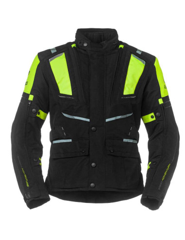 Chaqueta moto impermeable desmontable rainers Modelo Cairo amarillo flour