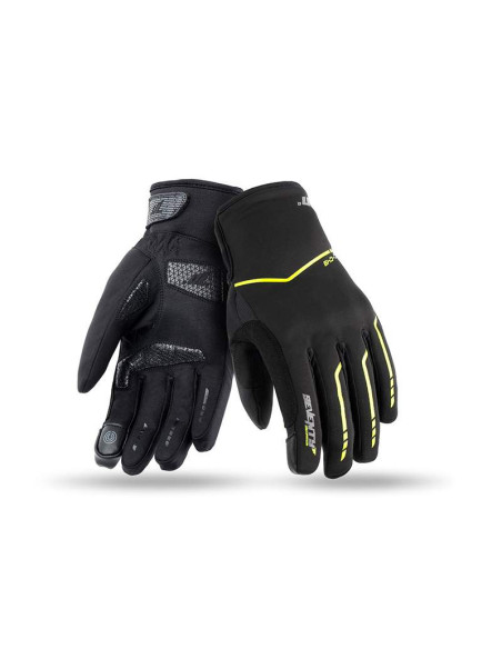 GUANTE SD-C49 INVIERNO URBAN HOMBRE NEGRO/AMARILLO