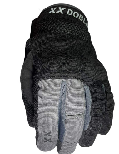 Guantes Invierno XX Doble Tokio Negros Y Gris