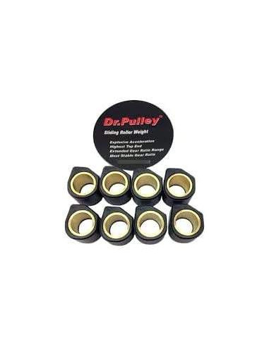 RODILLOS DR PULLEY BLACK PEARL SR CON MEDIDAS Y PESO  SR 30x19  25 gr