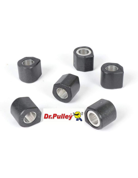 RODILLOS DR PULLEY BLACK PEARL SR CON MEDIDAS Y PESO  SR18X14 13gr
